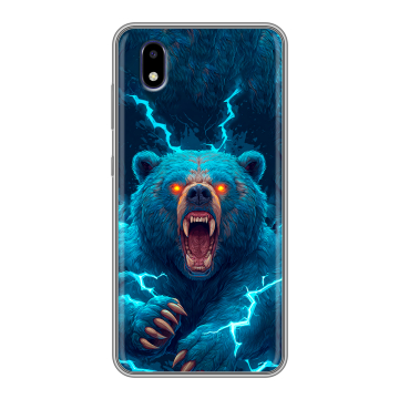 Силиконовый чехол на ZTE Blade A3 (2020) с принтом Медведь