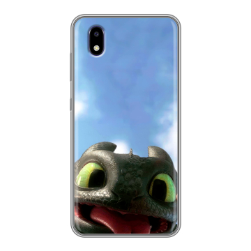Силиконовый чехол на ZTE Blade A3 (2020) с принтом Как приручить дракона