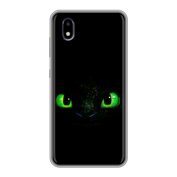 Силиконовый чехол на ZTE Blade A3 (2020) с принтом Как приручить дракона