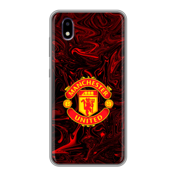 Силиконовый чехол на ZTE Blade A3 (2020) с принтом Manchester United