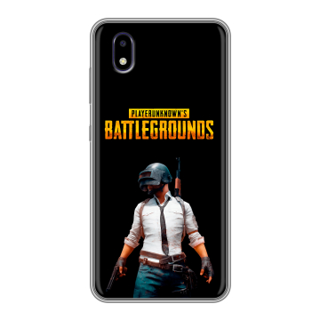 Силиконовый чехол на ZTE Blade A3 (2020) с принтом PUGB ПАГБ