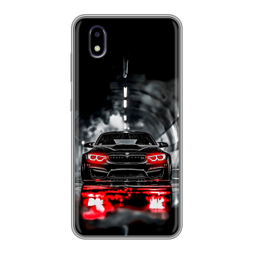 Силиконовый чехол на ZTE Blade A3 (2020) с принтом BMW БМВ