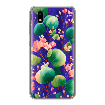 Силиконовый чехол на ZTE Blade A3 (2020) с принтом женский