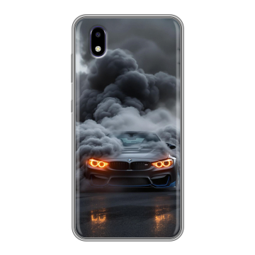 Силиконовый чехол на ZTE Blade A3 (2020) с принтом BMW БМВ