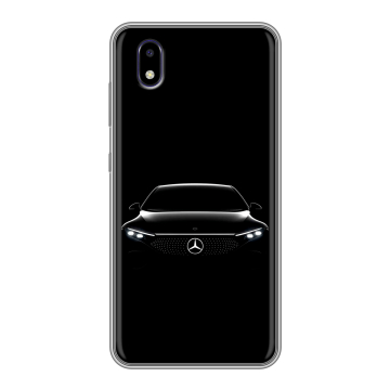 Силиконовый чехол на ZTE Blade A3 (2020) с принтом Mercedes Мерседес