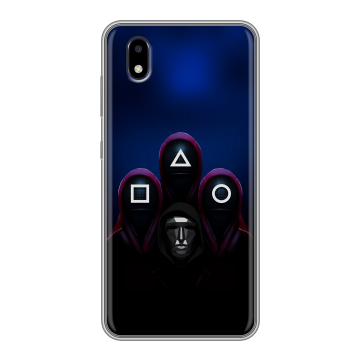 Силиконовый чехол на ZTE Blade A3 (2020) с принтом Игра Кальмара