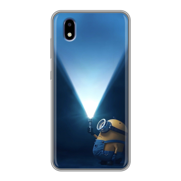 Силиконовый чехол на ZTE Blade A3 (2020) с принтом Миньоны