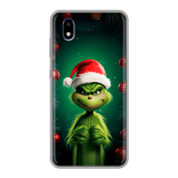 Силиконовый чехол на ZTE Blade A3 (2020) с принтом Гринч Новый год Рождество