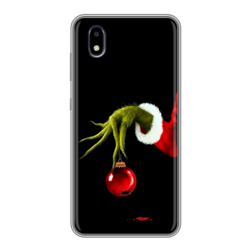 Силиконовый чехол на ZTE Blade A3 (2020) с принтом Новый год Гринч