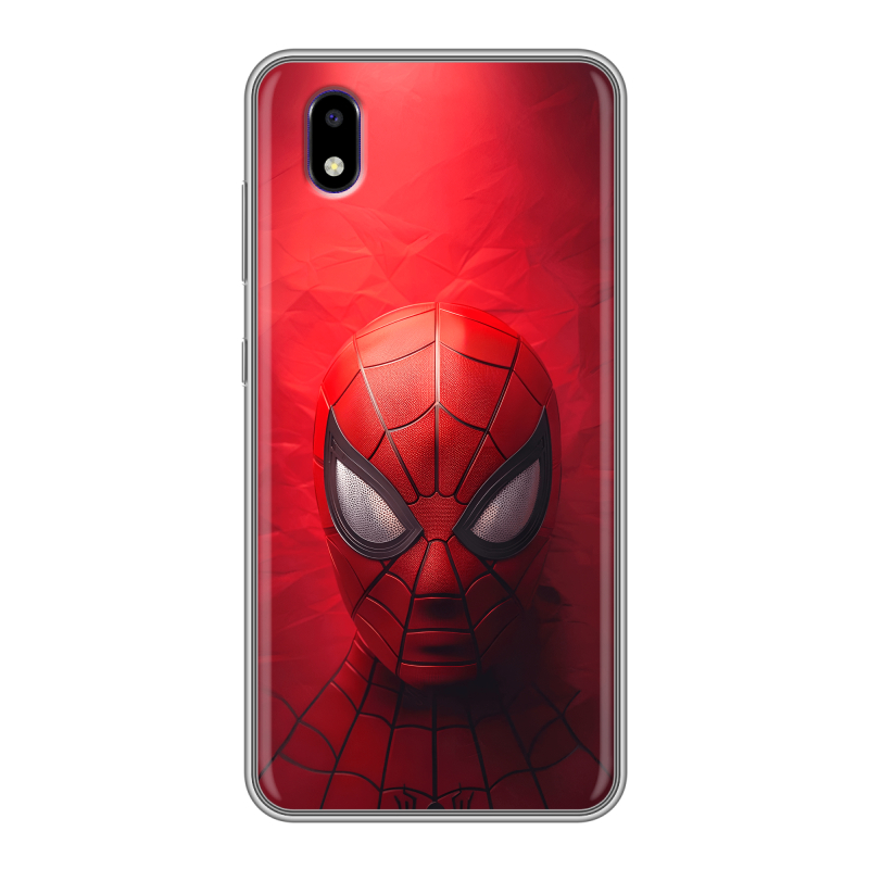 Силиконовый чехол на ZTE Blade A3 (2020) с принтом Spiderman Человек паук Силиконовый чехол на ZTE Blade A3 (2020) с принтом Spiderman Человек паук