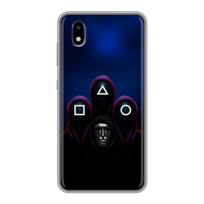 Силиконовый чехол на ZTE Blade A3 (2020) с принтом Игра Кальмара Силиконовый чехол на ZTE Blade A3 (2020) с принтом Игра Кальмара
