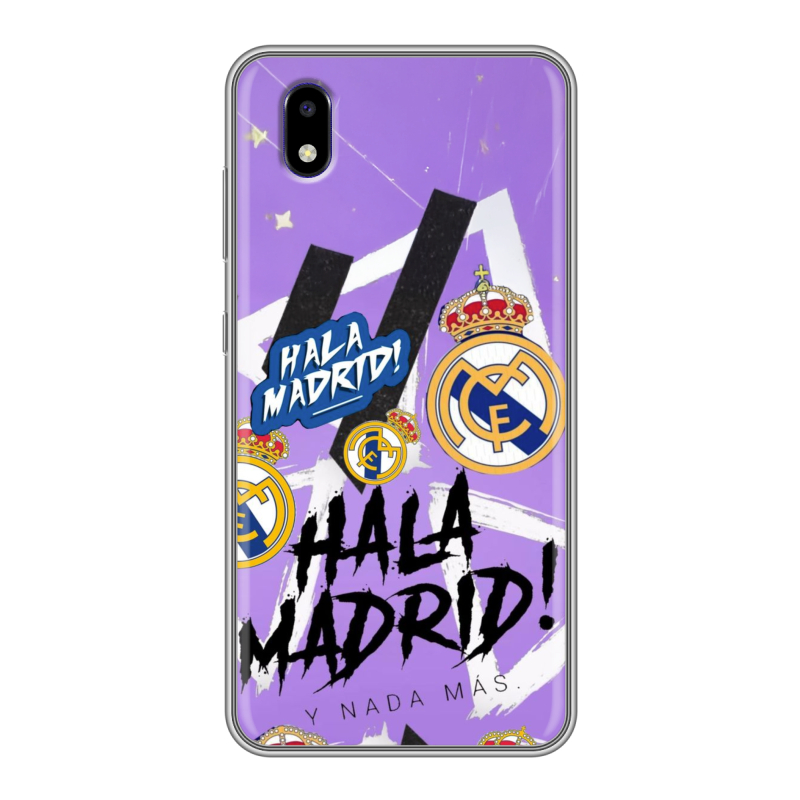 Силиконовый чехол на ZTE Blade A3 (2020) с принтом Real Madrid Реал Мадрид Силиконовый чехол на ZTE Blade A3 (2020) с принтом Real Madrid Реал Мадрид