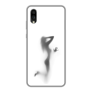Силиконовый чехол на ZTE Blade A5 (2020) с принтом Силуэт Силиконовый чехол на ZTE Blade A5 (2020) с принтом Силуэт