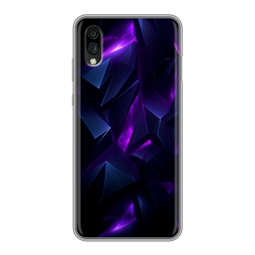 Силиконовый чехол на ZTE Blade A5 (2020) с принтом Абстракиция Силиконовый чехол на ZTE Blade A5 (2020) с принтом Абстракиция