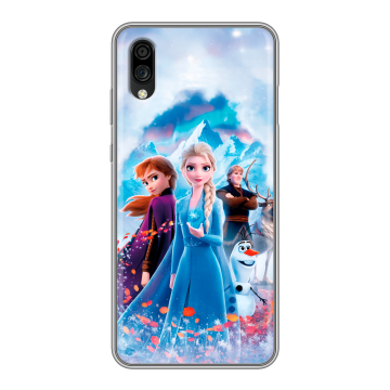 Силиконовый чехол на ZTE Blade A5 (2020) с принтом Холодное сердце Frozen Силиконовый чехол на ZTE Blade A5 (2020) с принтом Холодное сердце Frozen