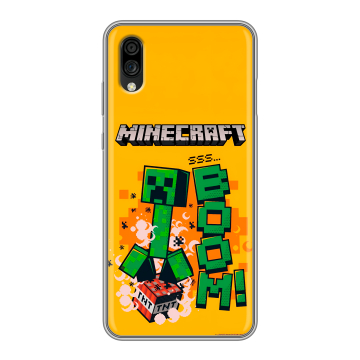 Силиконовый чехол на ZTE Blade A5 (2020) с принтом Майнкрафт Minecraft Силиконовый чехол на ZTE Blade A5 (2020) с принтом Майнкрафт Minecraft
