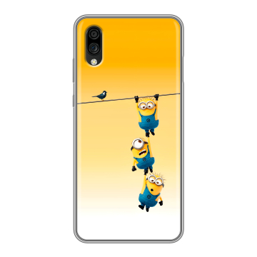 Силиконовый чехол на ZTE Blade A5 (2020) с принтом Миньоны Силиконовый чехол на ZTE Blade A5 (2020) с принтом Миньоны