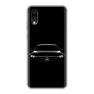 Силиконовый чехол на ZTE Blade A5 (2020) с принтом Mercedes Мерседес Силиконовый чехол на ZTE Blade A5 (2020) с принтом Mercedes Мерседес