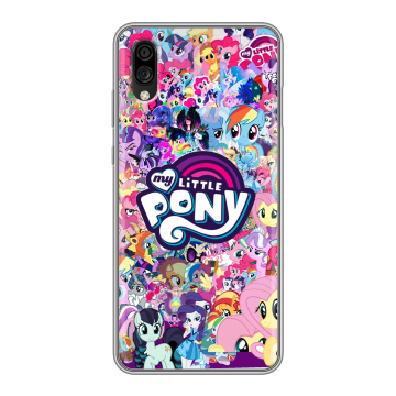 Силиконовый чехол на ZTE Blade A5 (2020) с принтом My little pony Дружба чудо Силиконовый чехол на ZTE Blade A5 (2020) с принтом My little pony Дружба чудо