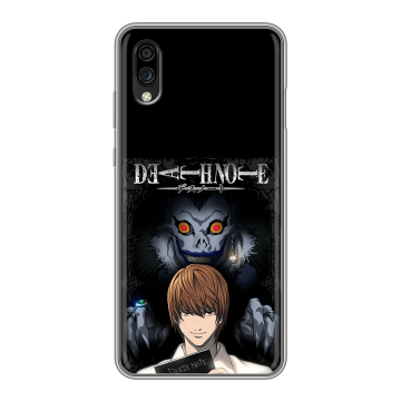 Силиконовый чехол на ZTE Blade A5 (2020) с принтом Death note Тетрадь смерти