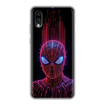 Силиконовый чехол на ZTE Blade A5 (2020) с принтом Spiderman Человек паук Силиконовый чехол на ZTE Blade A5 (2020) с принтом Spiderman Человек паук