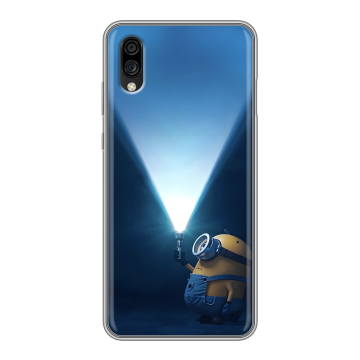 Силиконовый чехол на ZTE Blade A5 (2020) с принтом Миньоны Силиконовый чехол на ZTE Blade A5 (2020) с принтом Миньоны
