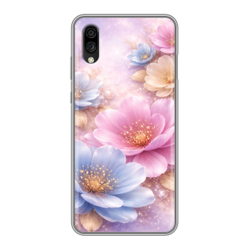 Силиконовый чехол на ZTE Blade A5 (2020) с принтом женский Силиконовый чехол на ZTE Blade A5 (2020) с принтом женский