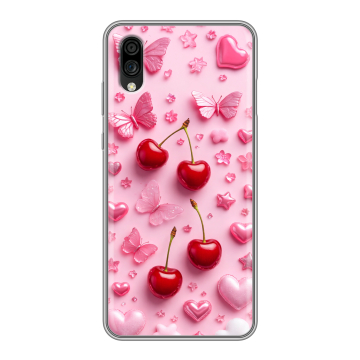 Силиконовый чехол на ZTE Blade A5 (2020) с принтом для девочек Силиконовый чехол на ZTE Blade A5 (2020) с принтом для девочек