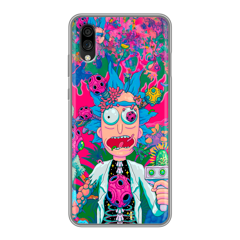 Силиконовый чехол на ZTE Blade A5 (2020) с принтом Рик и Морти Rick Morty Силиконовый чехол на ZTE Blade A5 (2020) с принтом Рик и Морти Rick Morty