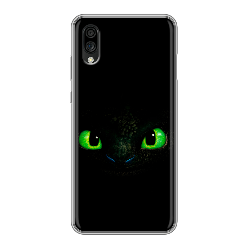Силиконовый чехол на ZTE Blade A5 (2020) с принтом Как приручить дракона Силиконовый чехол на ZTE Blade A5 (2020) с принтом Как приручить дракона
