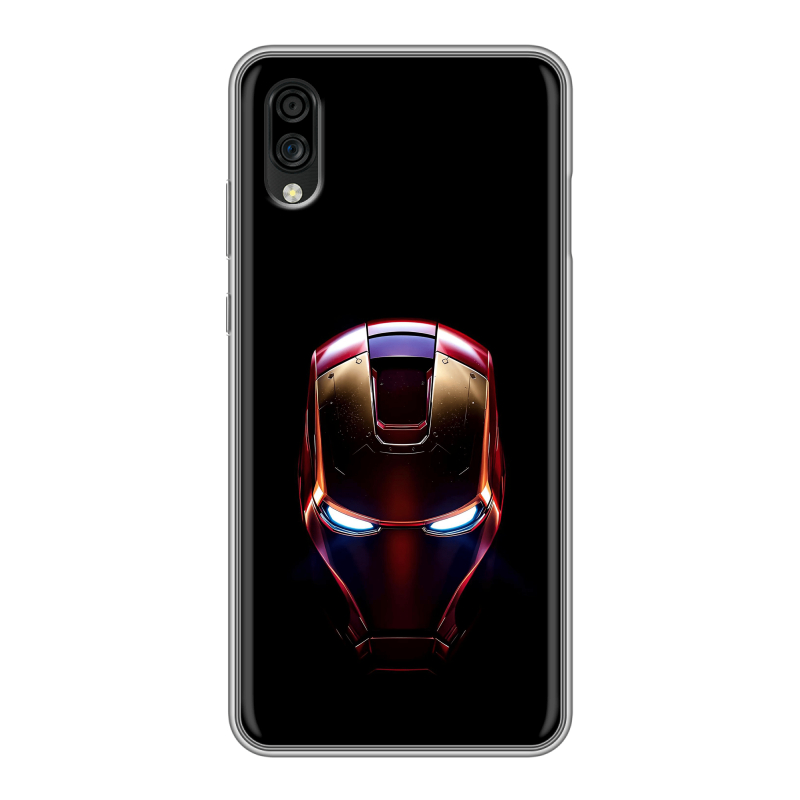 Силиконовый чехол на ZTE Blade A5 (2020) с принтом IronMan Железный человек Силиконовый чехол на ZTE Blade A5 (2020) с принтом IronMan Железный человек