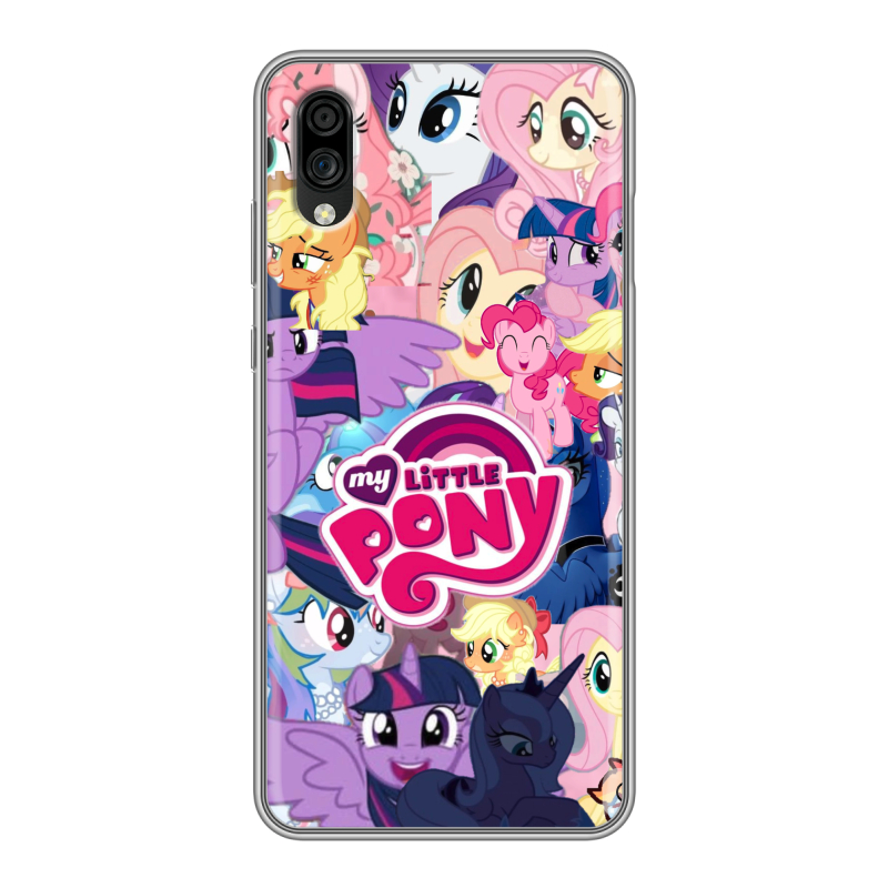 Силиконовый чехол на ZTE Blade A5 (2020) с принтом My little pony Дружба чудо Силиконовый чехол на ZTE Blade A5 (2020) с принтом My little pony Дружба чудо