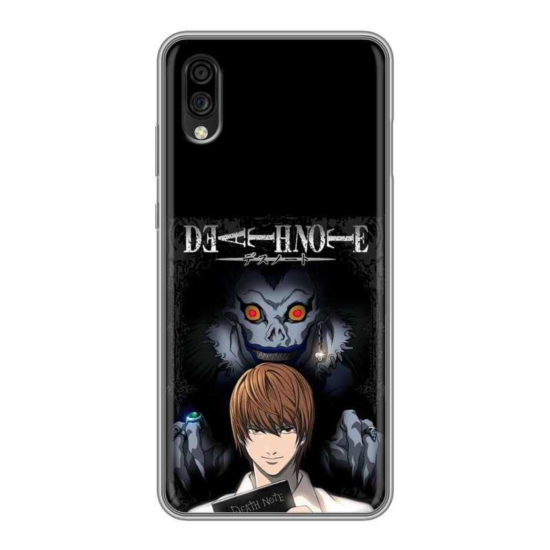 Силиконовый чехол на ZTE Blade A5 (2020) с принтом Death note Тетрадь смерти Силиконовый чехол на ZTE Blade A5 (2020) с принтом Death note Тетрадь смерти