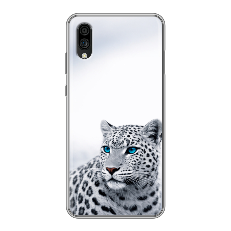 Силиконовый чехол на ZTE Blade A5 (2020) с принтом женский Силиконовый чехол на ZTE Blade A5 (2020) с принтом женский