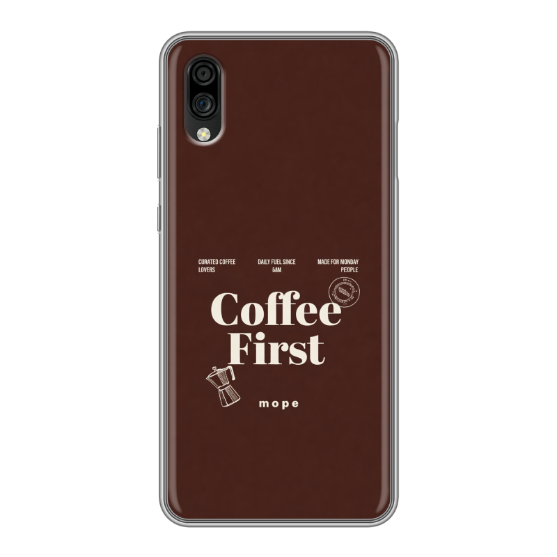 Силиконовый чехол на ZTE Blade A5 (2020) с принтом женский Силиконовый чехол на ZTE Blade A5 (2020) с принтом женский
