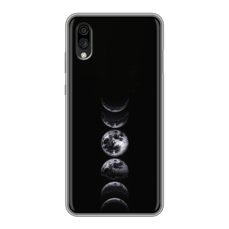 Силиконовый чехол на ZTE Blade A5 (2020) с принтом женский Силиконовый чехол на ZTE Blade A5 (2020) с принтом женский