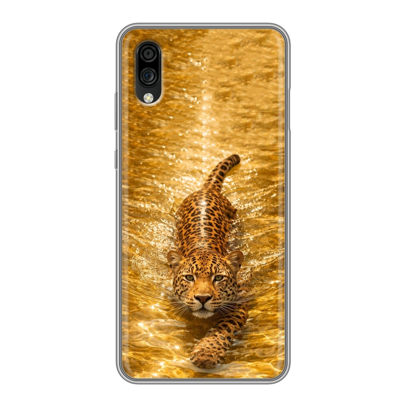 Силиконовый чехол на ZTE Blade A5 (2020) с принтом женский Силиконовый чехол на ZTE Blade A5 (2020) с принтом женский