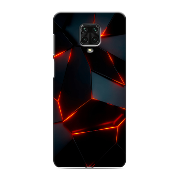 Силиконовый чехол на Xiaomi RedMi Note 9S с принтом Яркие абстракции Силиконовый чехол на Xiaomi RedMi Note 9S с принтом Яркие абстракции