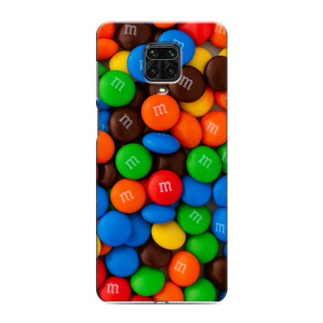 Силиконовый чехол на Xiaomi RedMi Note 9S с принтом Конфеты Силиконовый чехол на Xiaomi RedMi Note 9S с принтом Конфеты