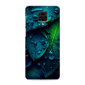 Силиконовый чехол на Xiaomi RedMi Note 9S с принтом Листья Силиконовый чехол на Xiaomi RedMi Note 9S с принтом Листья