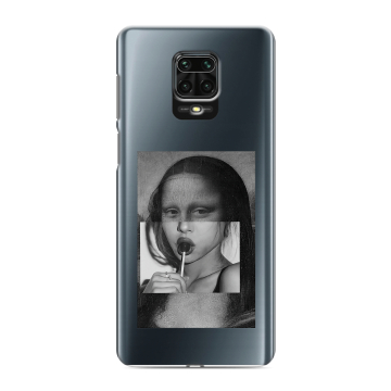 Силиконовый чехол на Xiaomi RedMi Note 9S с принтом Мона Лиза