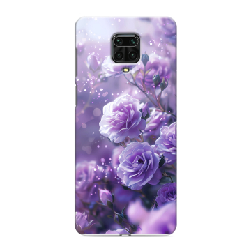 Силиконовый чехол на Xiaomi RedMi Note 9S с принтом Розы цветы