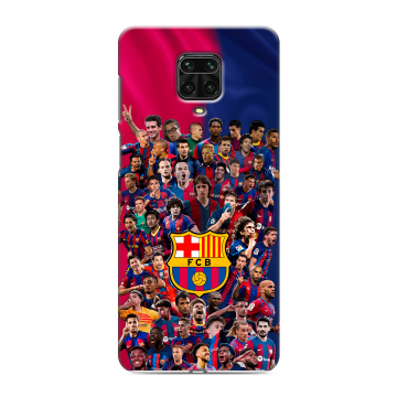 Силиконовый чехол на Xiaomi RedMi Note 9S с принтом Барселона Barcelona Силиконовый чехол на Xiaomi RedMi Note 9S с принтом Барселона Barcelona