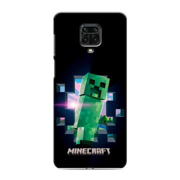 Силиконовый чехол на Xiaomi RedMi Note 9S с принтом Майнкрафт Minecraft Силиконовый чехол на Xiaomi RedMi Note 9S с принтом Майнкрафт Minecraft