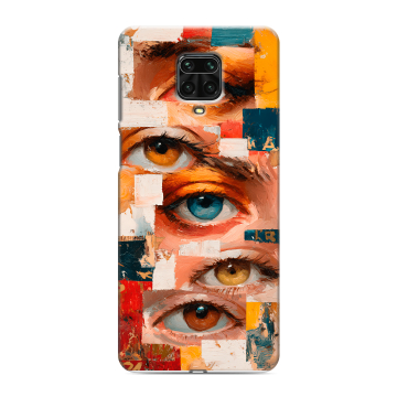 Силиконовый чехол на Xiaomi RedMi Note 9S с принтом Модный принт Силиконовый чехол на Xiaomi RedMi Note 9S с принтом Модный принт