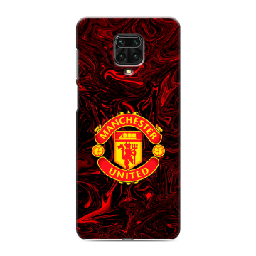 Силиконовый чехол на Xiaomi RedMi Note 9S с принтом Manchester United Силиконовый чехол на Xiaomi RedMi Note 9S с принтом Manchester United