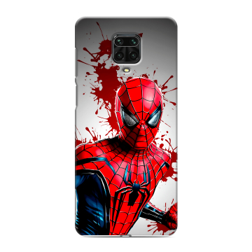 Силиконовый чехол на Xiaomi RedMi Note 9S с принтом Spiderman Человек паук