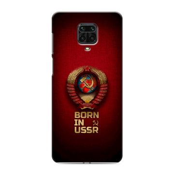 Силиконовый чехол на Xiaomi RedMi Note 9S с принтом Флаг Герб СССР Силиконовый чехол на Xiaomi RedMi Note 9S с принтом Флаг Герб СССР