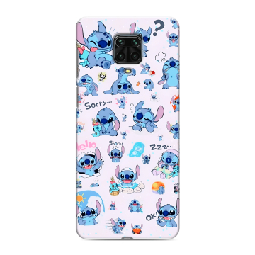 Силиконовый чехол на Xiaomi RedMi Note 9S с принтом Лило и Стич Силиконовый чехол на Xiaomi RedMi Note 9S с принтом Лило и Стич