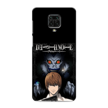 Силиконовый чехол на Xiaomi RedMi Note 9S с принтом Death note Тетрадь смерти Силиконовый чехол на Xiaomi RedMi Note 9S с принтом Death note Тетрадь смерти